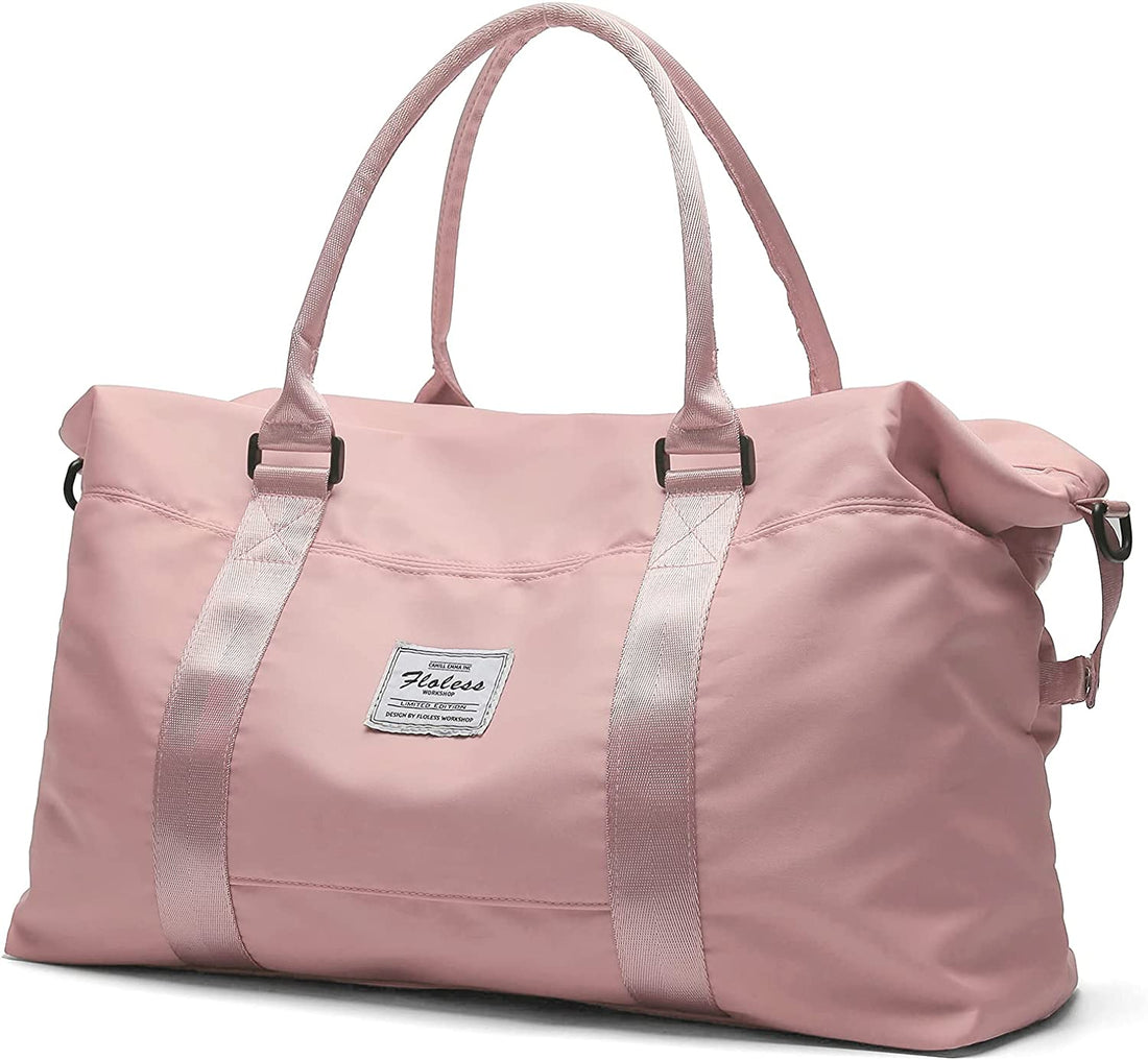 Travel Duffel Bag – Sports Tote &amp; Weekender Shoulder Gym Bag for Women